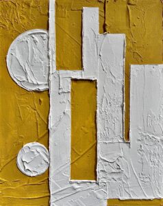 8x10, Sheetrock and acrylic paint on birch