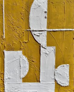 8x10, Sheetrock and acrylic paint on birch
